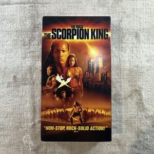 Vintage The Scorpion King ft The Rock (VHS Tape, 2002)